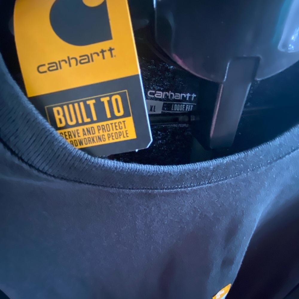 Carhartt Black Long Sleeve Shirt, Size XL​ - Picture 5 of 7